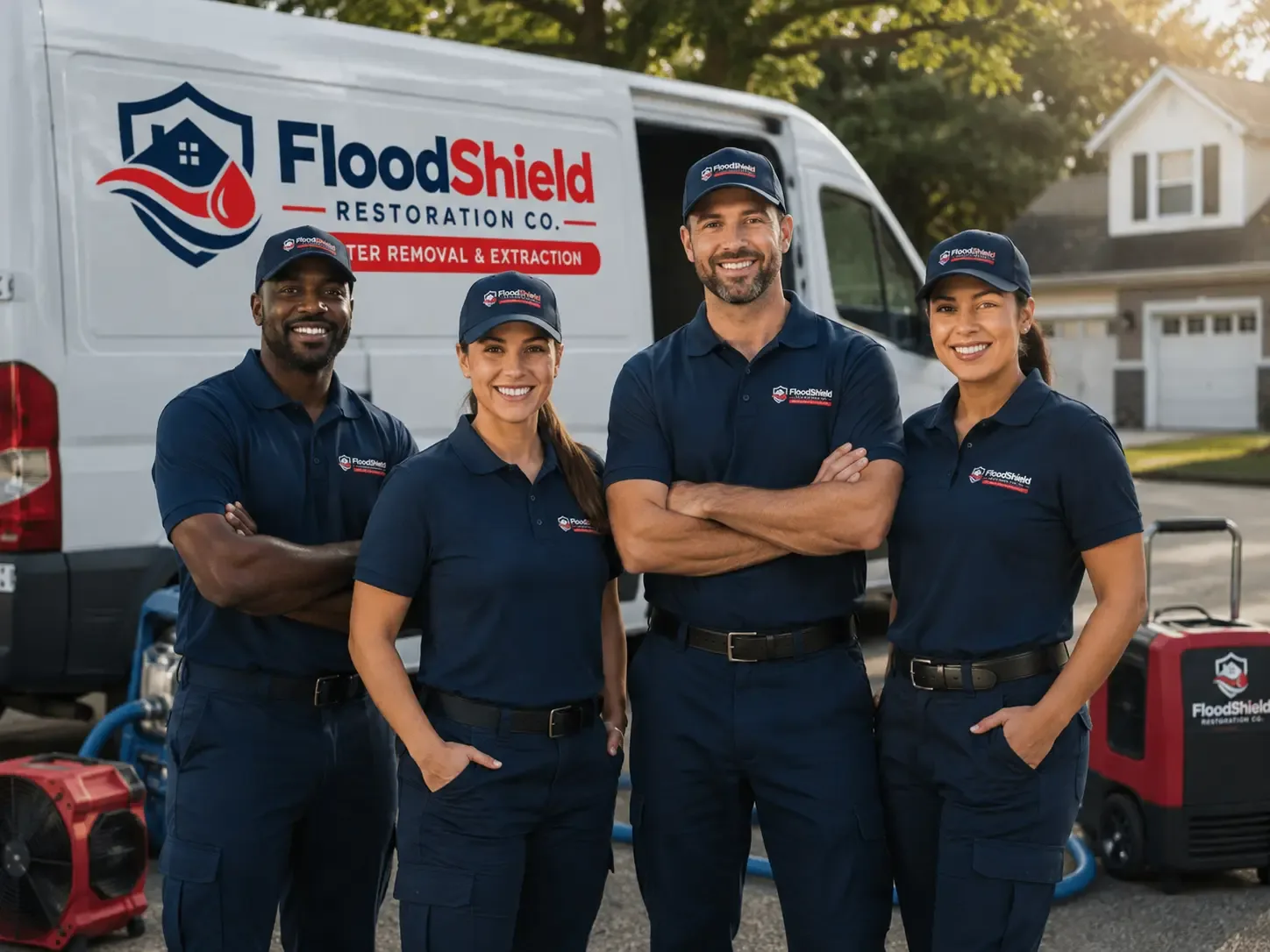 Flood Damage Restoration company in Hull, TX