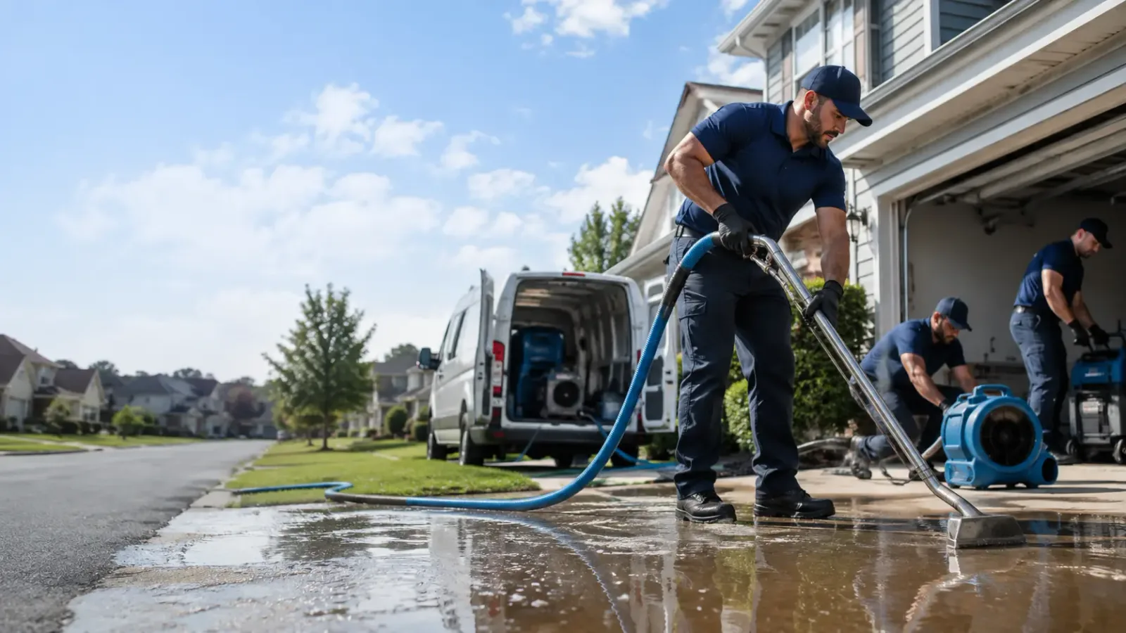 Flood Damage Restoration in Hull, TX